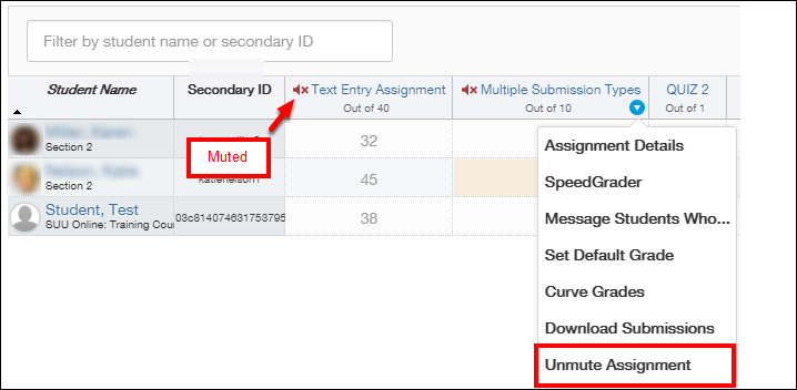 Grading Issues SUU Help Center
